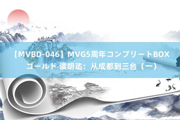 【MVBD-046】MVG5周年コンプリートBOX ゴールド 读胡适：从成都到三台（一）